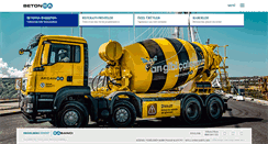 Desktop Screenshot of betonsa.com.tr